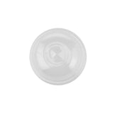 Dome Lid With Hole for PET Juice Cup 4/8/10 Oz  78 mm Diameter - hotpackwebstore.com